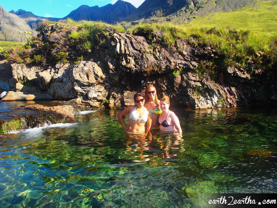 Wild Swim, Faerie Pools, Isle of Skye, Scotland